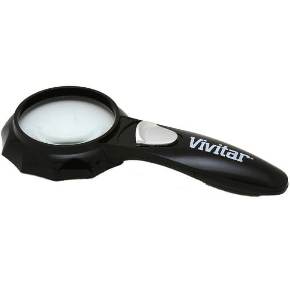 Vivitar 2.5x LED Magnifier – Lighted Handheld Magnifying Glass