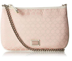 Nine West Mini 9S Sateen Clutch – Barely Pink