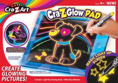 Cra-Z-Art CRA-Z-Glow Pad Magic Light-Up Drawing Screen with Markers