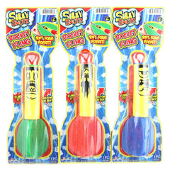 JA-RU Silly Shotz Rocket Fling – 3 Pack Launcher Toy