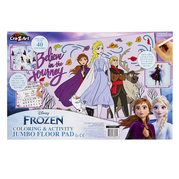 Disney Frozen Jumbo Coloring & Activity Pad for Kids