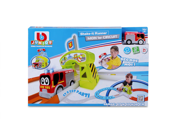 Bburago Junior Shake-It Police Infinity Race Track with Car