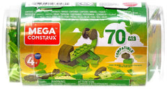 Mega Construx Wonder Builders 70-Piece Building Tube – Green
