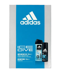 Adidas Ice Dive Shower Gel & Body Spray 2-Piece Set
