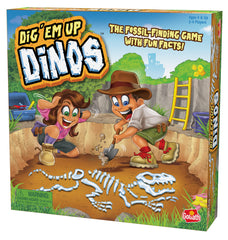 Goliath Dig 'Em Up Dinos | Fossil-Finding Dino-Building Game