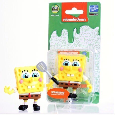Nickelodeon SpongeBob SquarePants Pink Cheeks Collectible Figure