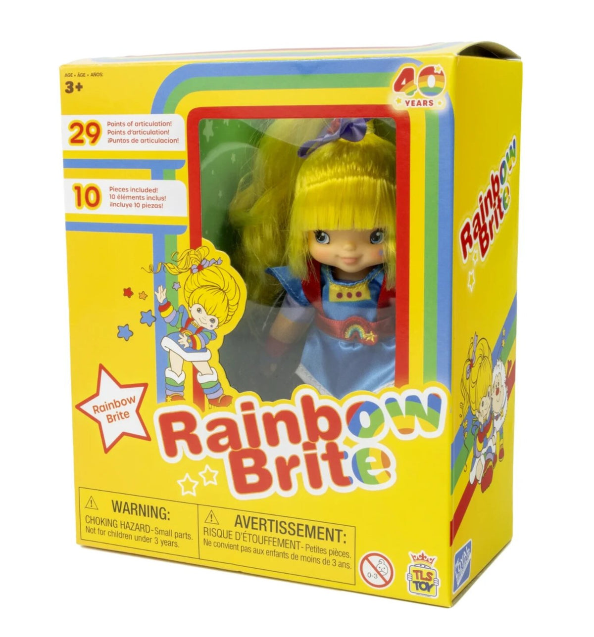 Rainbow Brite 5.5-Inch Articulated Fashion Doll by The Loyal Subjects