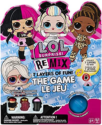LOL Surprise Remix 7 Layers of Fun Board Game for Kids
