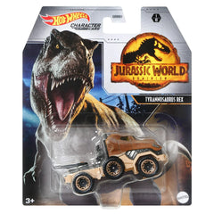 Hot Wheels Jurassic World T-Rex Character Car | 1:64 Die-Cast