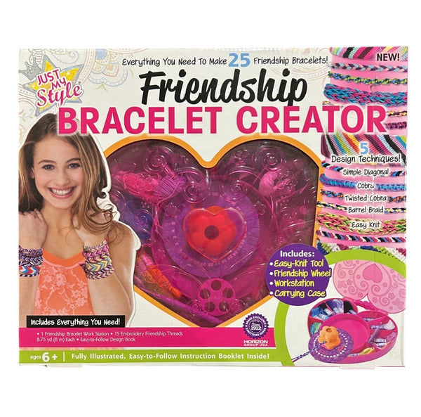 Just My Style 5-in-1 Friendship Bracelet Making Kit