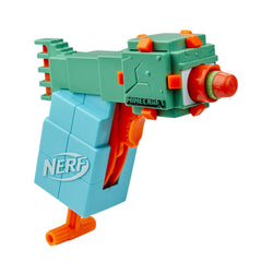 Nerf MicroShots Minecraft Guardian Mini Blaster with 2 Elite Darts