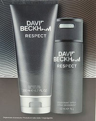 David Beckham Respect Gift Set | Shower Gel & Deodorant Spray