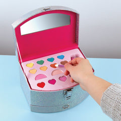 Make It Real Let's Sparkle Cosmetic Case – Kids Makeup & Nail Set
