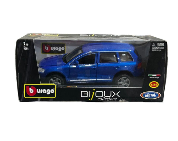Burago Volkswagen Touareg 1:24 Die-Cast Model – Blue