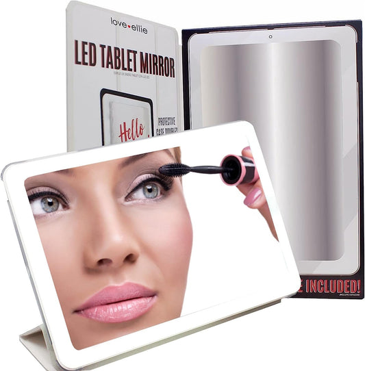 Onyx Professional LED Makeup Mirror – Portable, Dimmable & Rechargeable