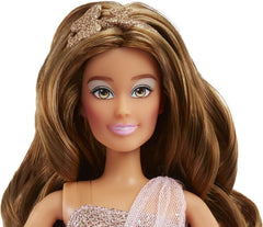 Dream Ella Let's Celebrate 11.5" Brunette Fashion Doll – Pink & Gold