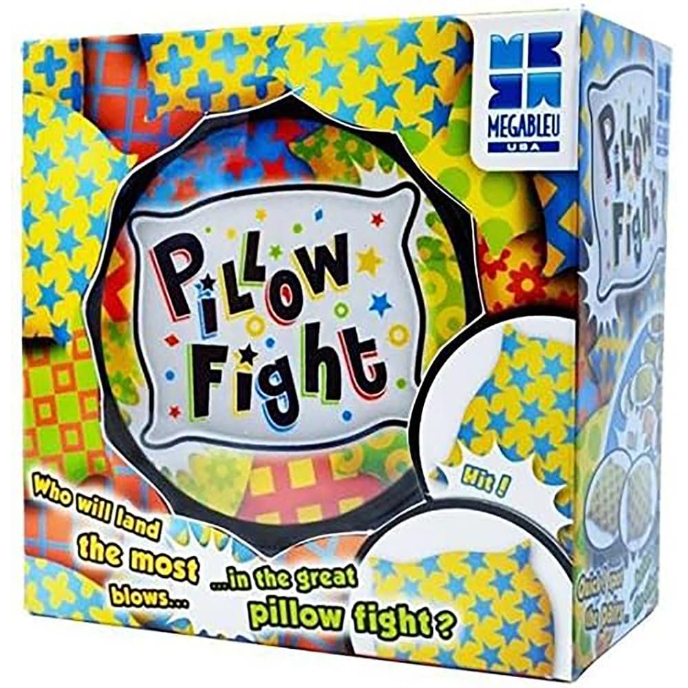University Games Pillow Fight Travel Card Game – Portable Tin