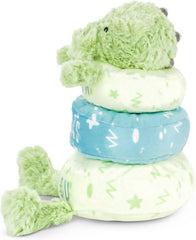 Demdaco Rawr Means I Love You Dinosaur Stackable Rings Plush