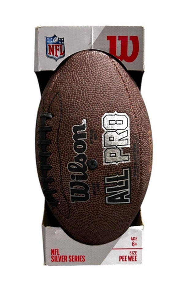 Wilson NFL All Pro Composite Peewee Football – Classic Brown