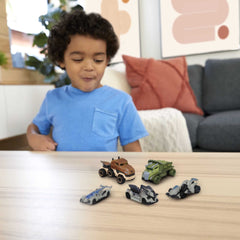 Hot Wheels Jurassic World 4-Pack Character Die-Cast Cars
