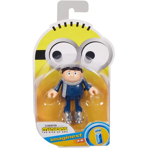 Imaginext Minions Rise of Gru Young Gru Rocket Shoes Figure