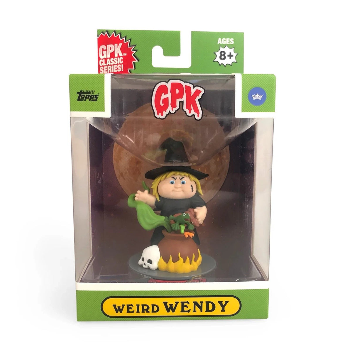 Bandai Garbage Pail Kids Weird Wendy 4" Collectible Figure with Exclusive Card