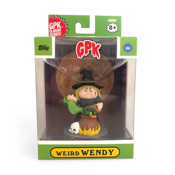 Bandai Garbage Pail Kids Weird Wendy 4" Collectible Figure with Exclusive Card