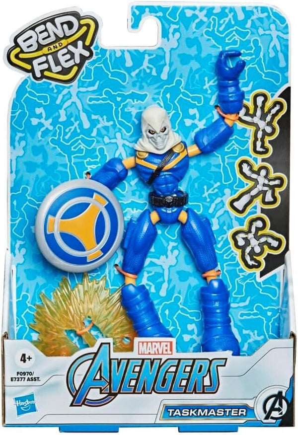 Marvel Bend and Flex Taskmaster 7-Inch Poseable Villain