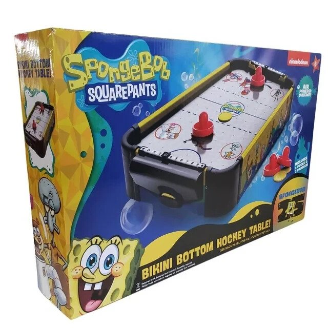 Forever Clever SpongeBob Bikini Bottom Air Hockey Table