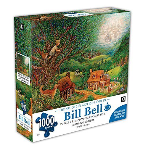KI Puzzles Bill Bell 'Far Away' 300-Piece Jigsaw Puzzle