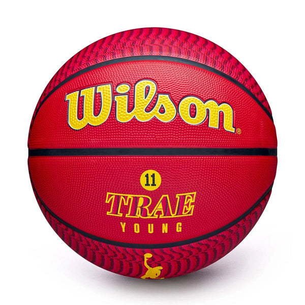 Wilson NBA Trae Young Atlanta Hawks Outdoor Basketball Size 7