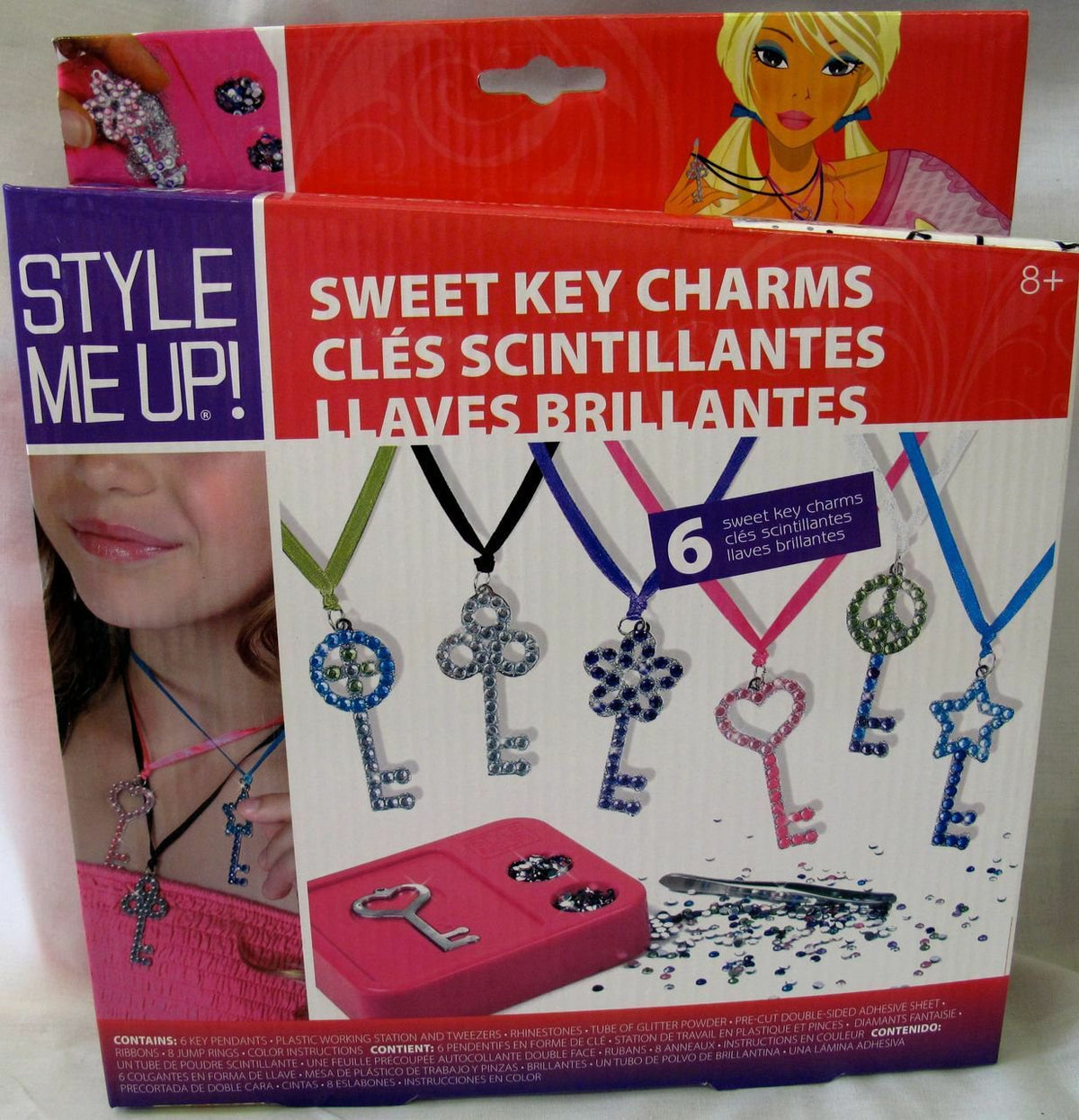 Style Me Up! Sweet Key Charms Jewelry Making Kit