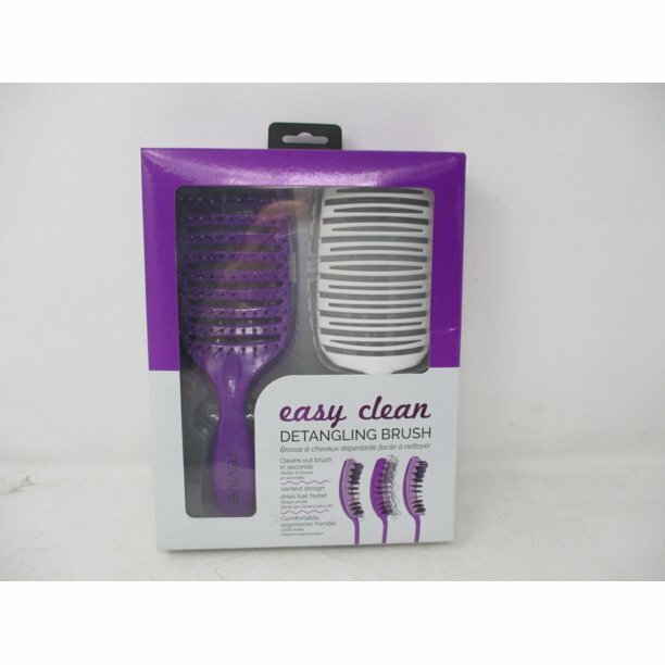 Revive Easy Clean Detangling Brush – Vented & Ergonomic