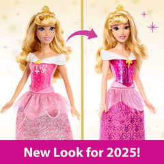 Mattel Disney Princess Aurora 11-Inch Fashion Doll with Blonde Hair