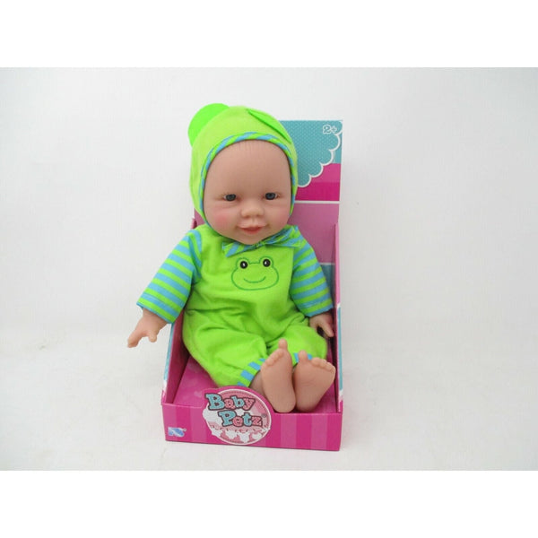 Baby Petz Green Frog Baby Doll – Soft & Adorable Companion