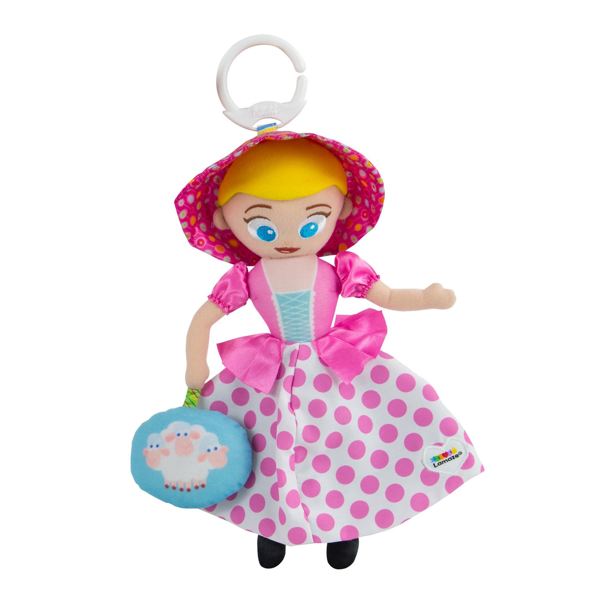 LAMAZE Toy Story Clip & Go Bo Peep Baby Activity Toy