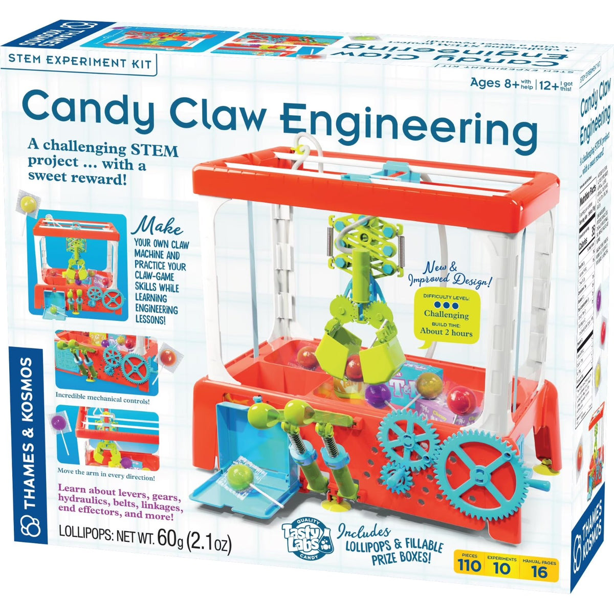 Thames & Kosmos Candy Claw Machine – Build Your Own Arcade Game