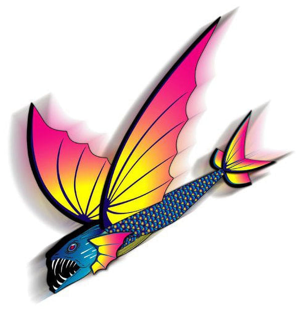 X-Kites FlexWing 3D DinoFish Nylon Glider – 32 Inch