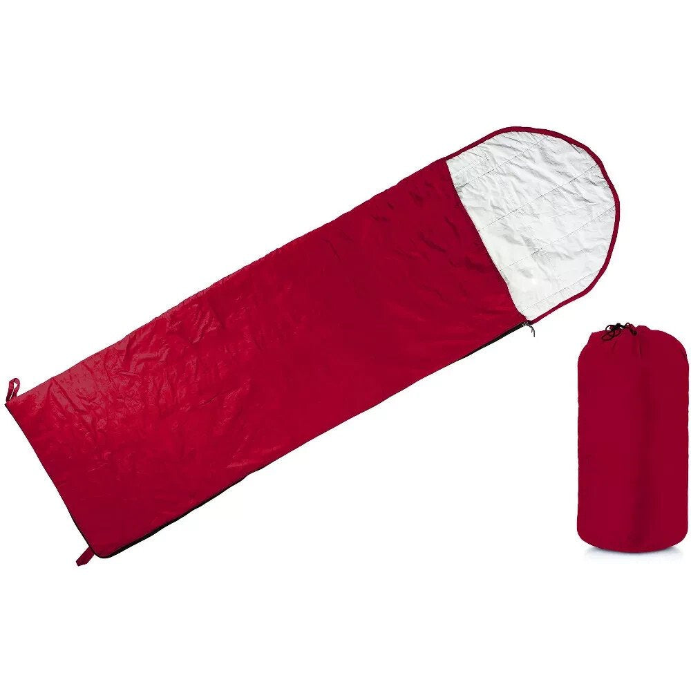 Lexi Home Adult Sleeping Bag – Lightweight & Packable, Maroon
