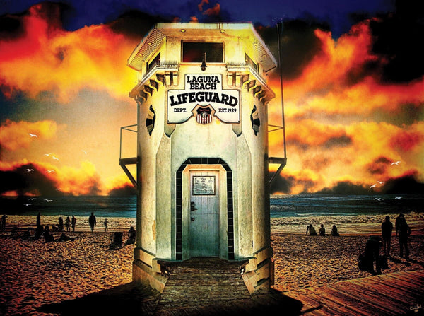 Laguna Beach Lifeguard Collectible Figure | Coastal California Series