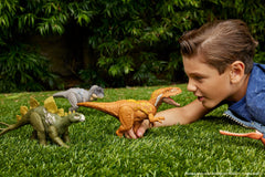 Mattel Jurassic World Hesperosaurus Wild Roar Dinosaur Action Figure