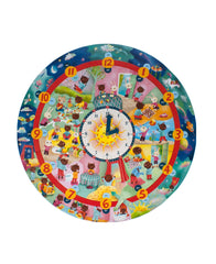 eeBoo Around The Clock Puzzle | Time-Telling Jigsaw for Kids