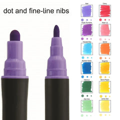 Leisure Arts Dot Art Landscape Coloring Sheets Set