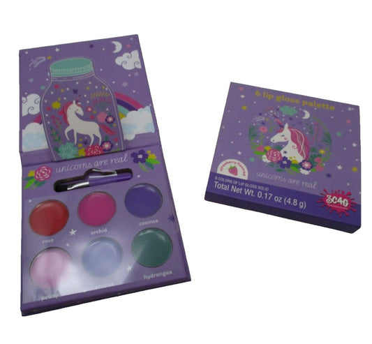 Make It Real Unicorns Are Real 6-Shade Lip Gloss Palette