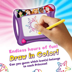 JA-RU Disney Princess Magic Magnetic Drawing Board for Kids