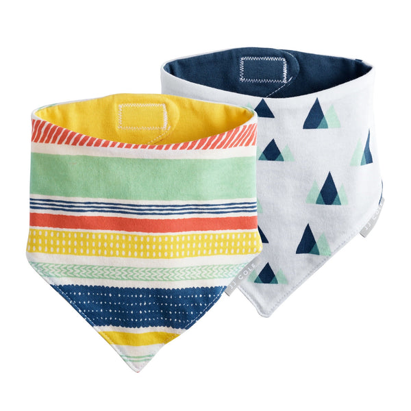 JJ Cole Reversible Bandana Bib Set – 2 Pack, Como Se Llama