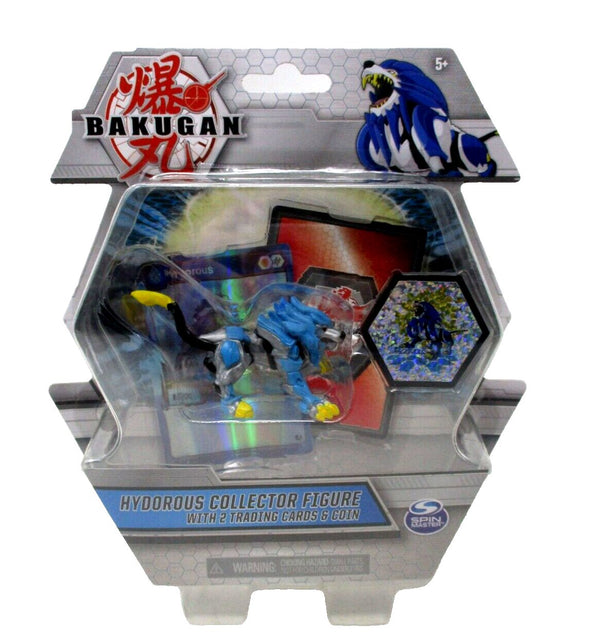 Spin Master Bakugan Hydorous B200 Collector Figure – Blue/Silver