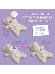PlayMonster Wishing Bear – DIY Stuffed Animal & Bedtime Story Book Set
