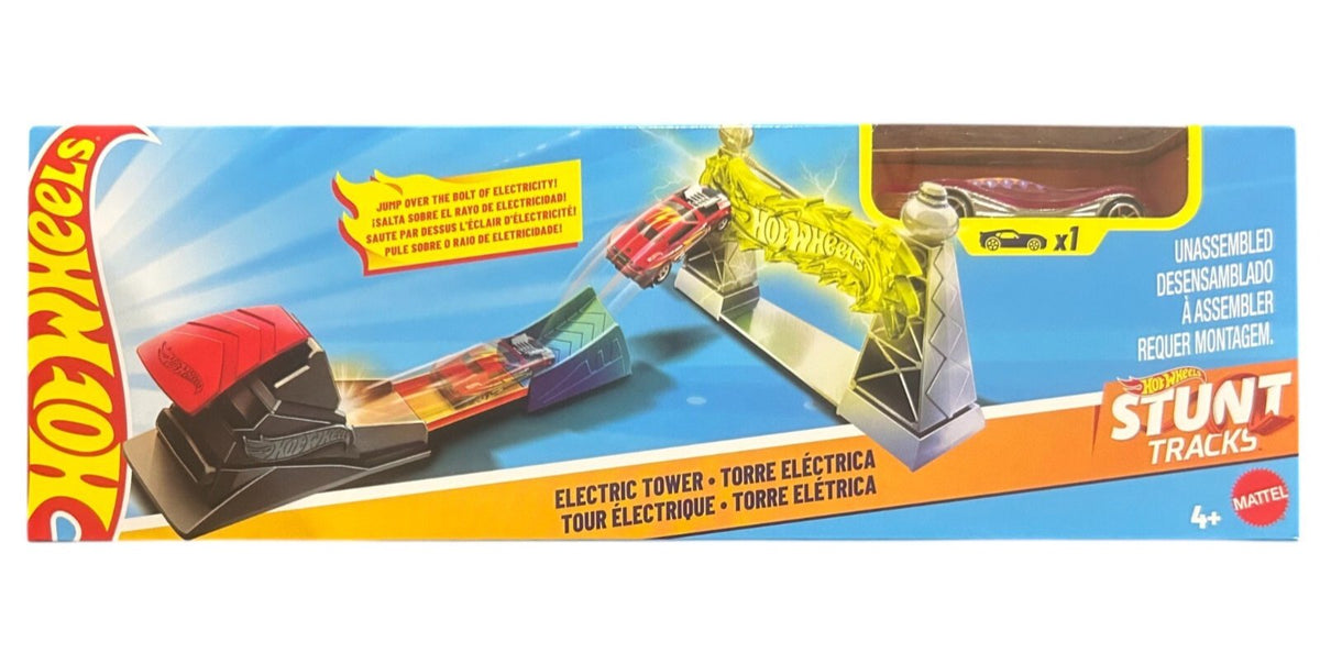 Hot Wheels Electric Tower Playset with Launcher