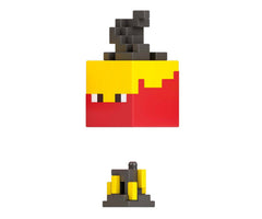 Mattel Minecraft Mob Head Minis Blaze Collectible Figure